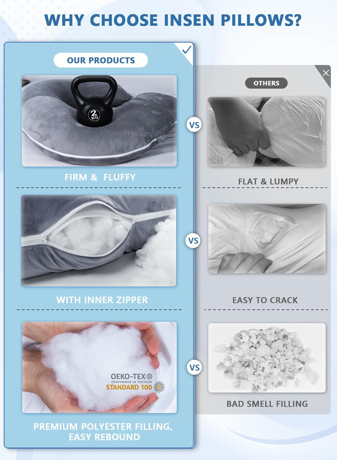 Pregnancy Pillow,Maternity Body Pillow with Velvet Cover,C Shaped Body Pillow for Sleeping (Grey)